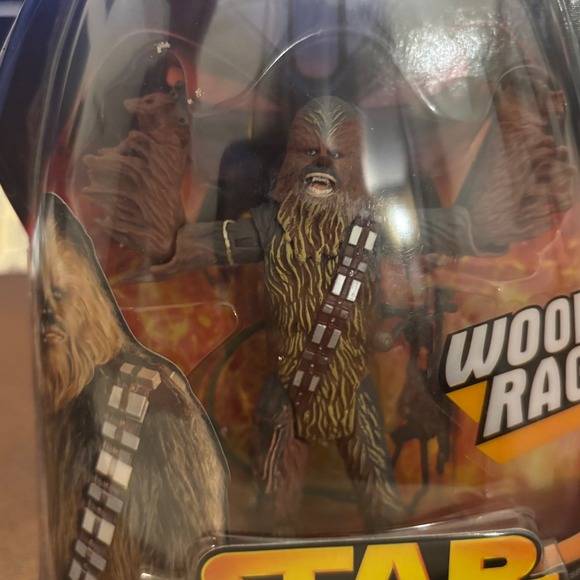 Star Wars Revenge of the Sith Wookiee Rage Chewbacca Action Figure 2005 New - Picture 3 of 16